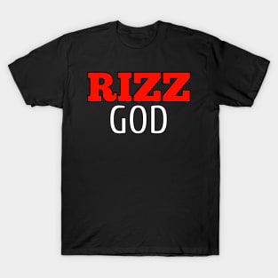 Rizz God Red T-Shirt